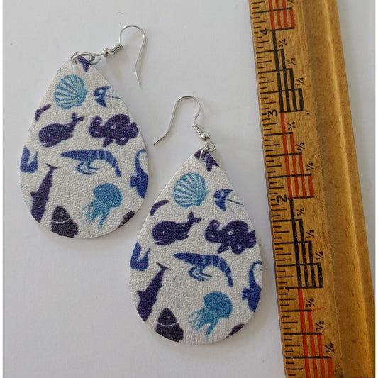 Earrings: Sea Creature Drops